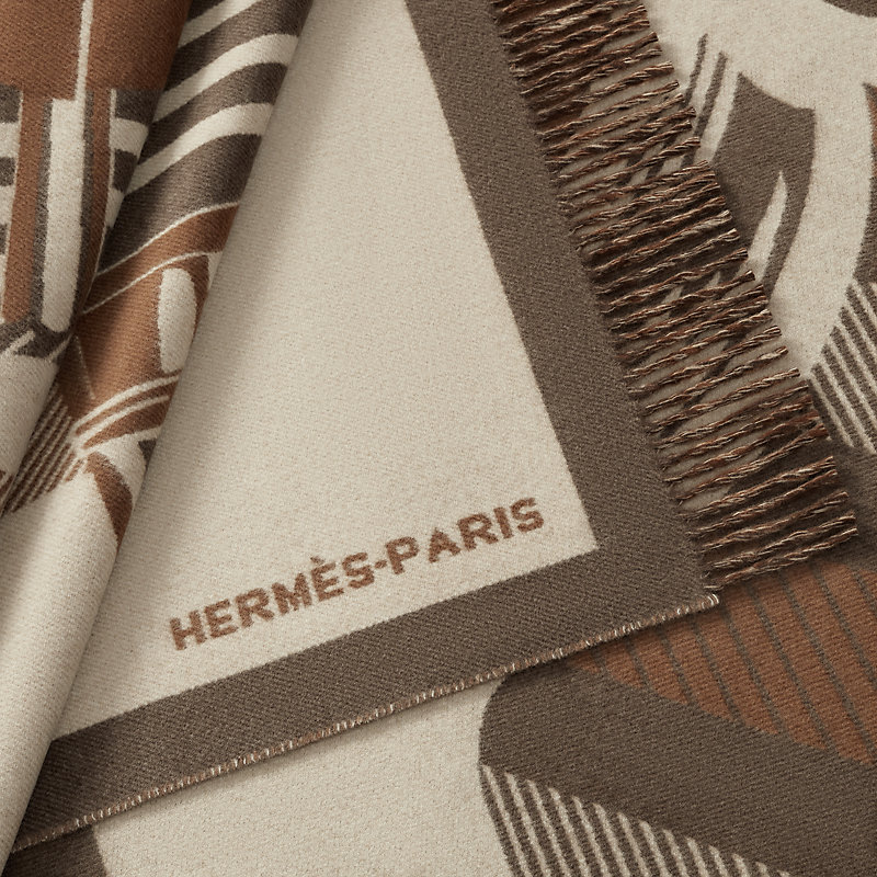 Cheval a la Couverture blanket | Hermès USA